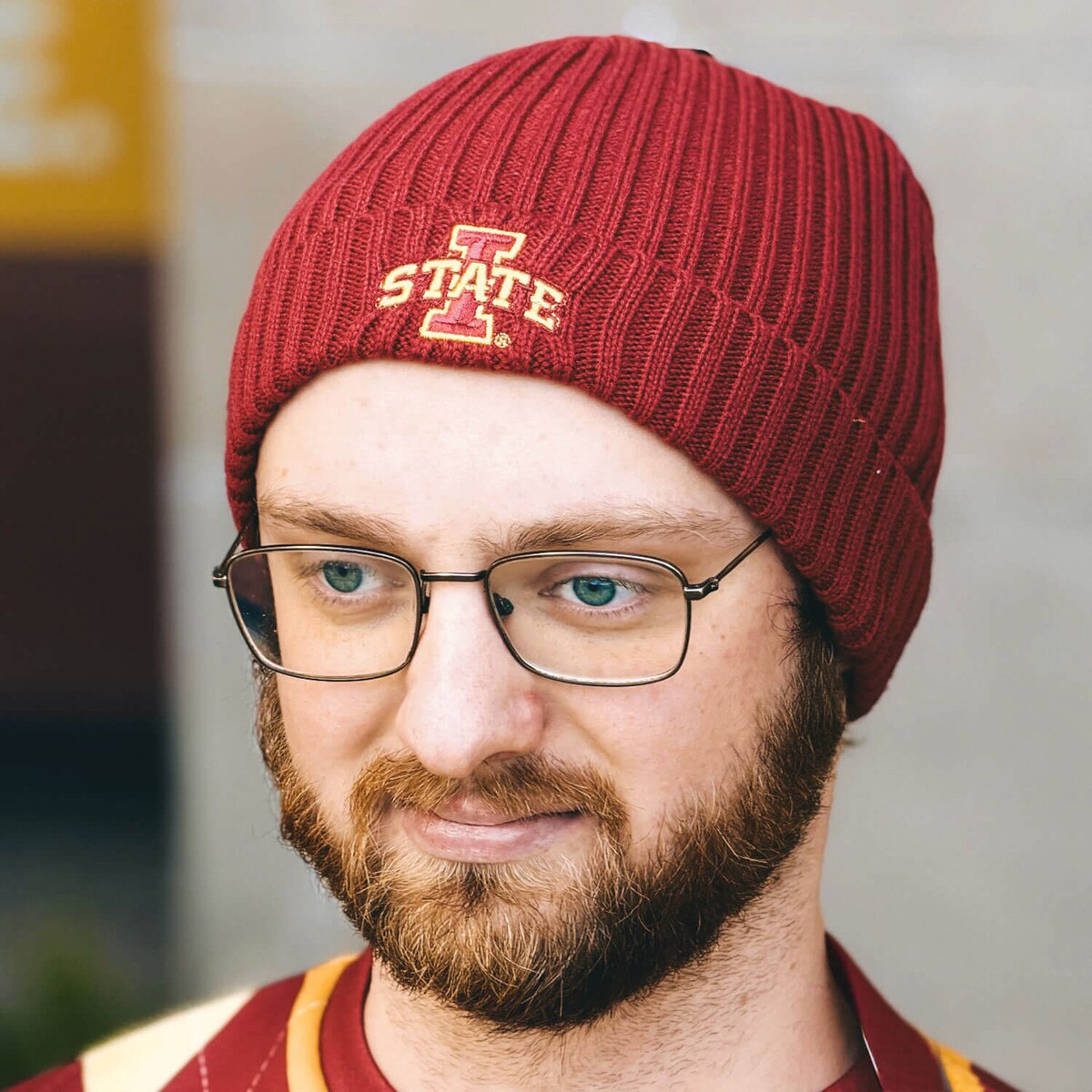 Authentic Brand Youth I-State Cardinal Beanie